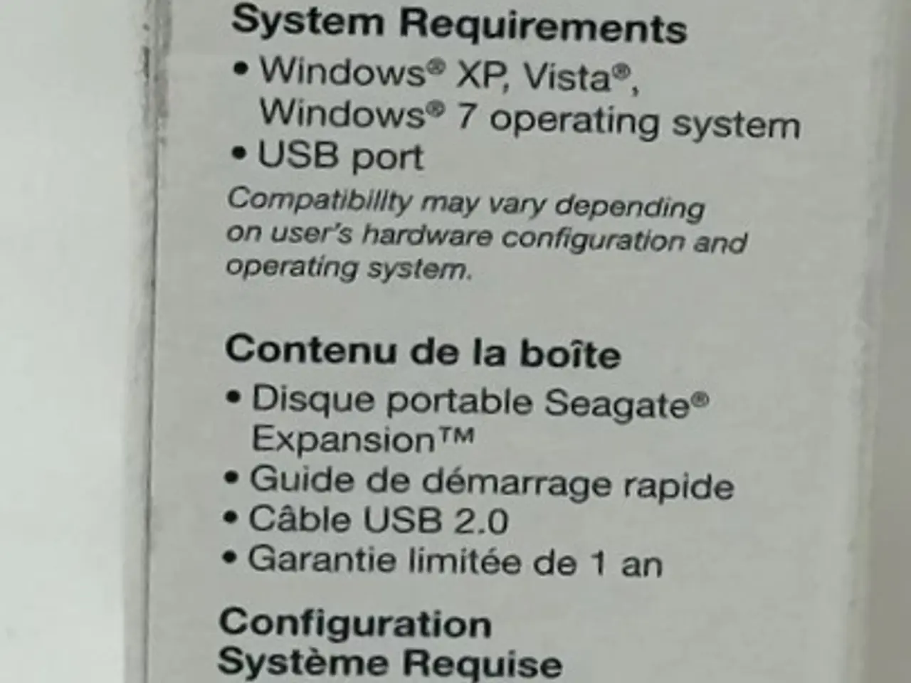Billede 2 - NY Seagate Expansion EKSTERN harddisk