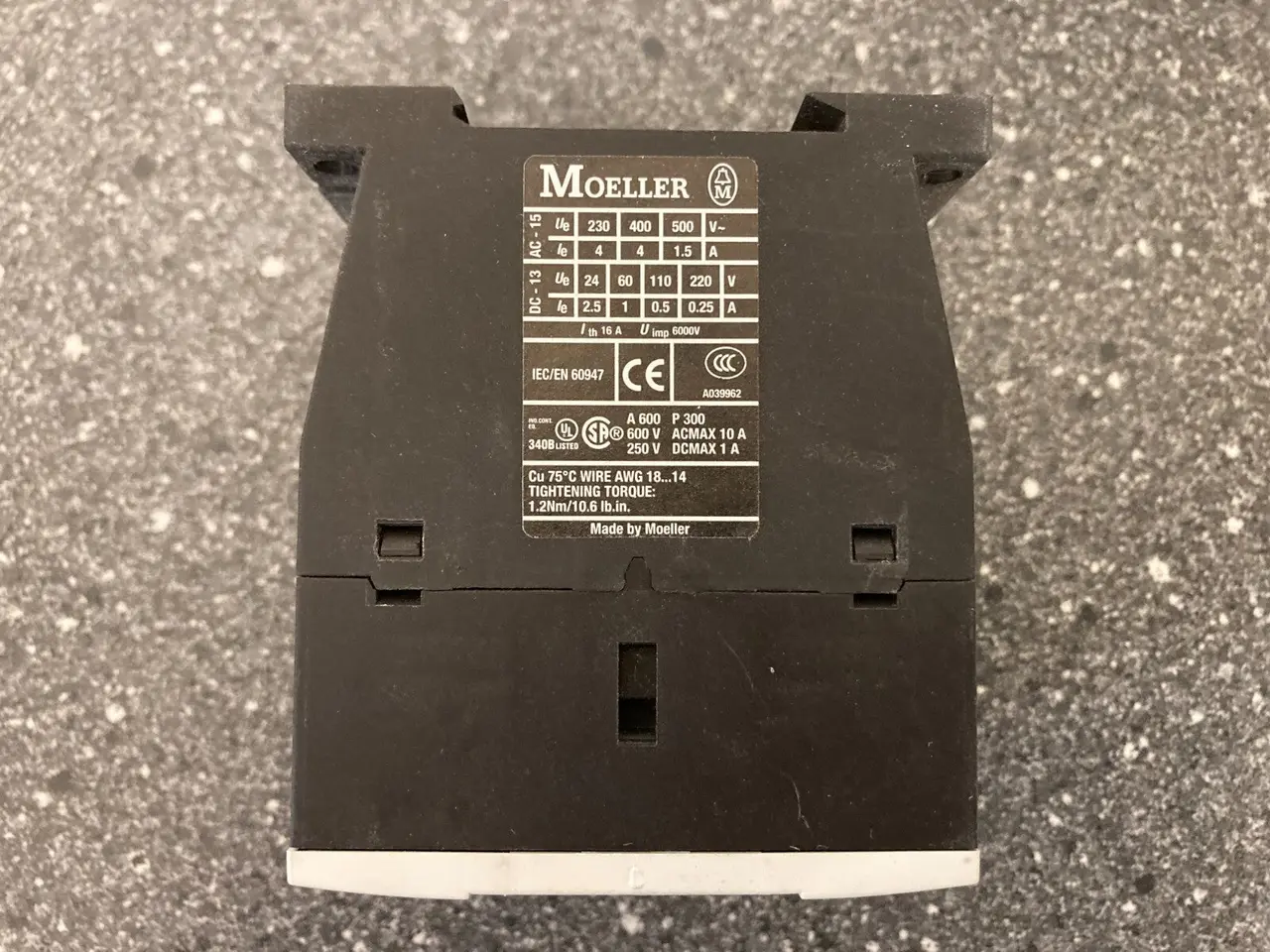 Billede 5 - Brand Moeller DILA-31 Auxiliary kontaktor relæ –