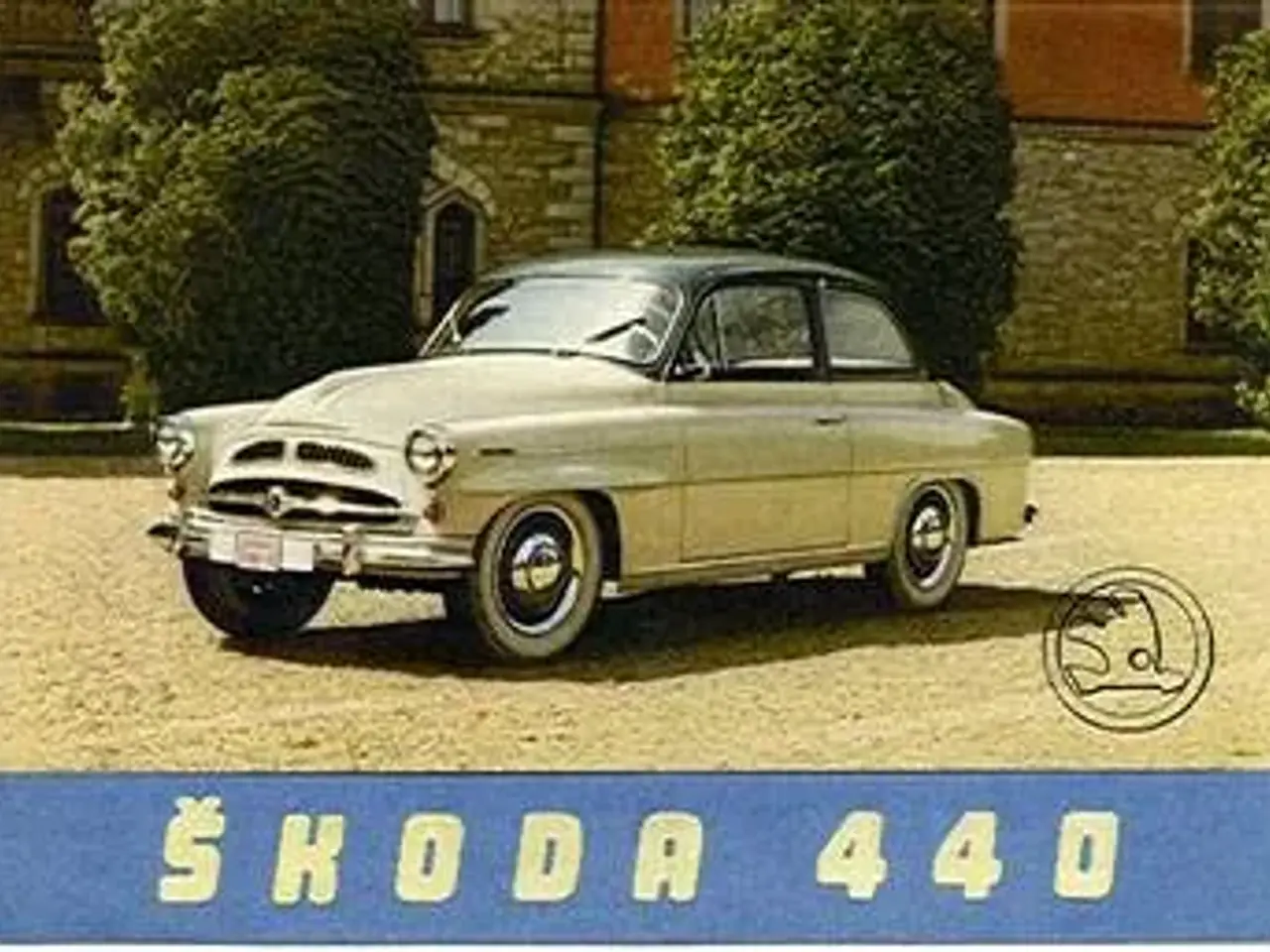 Billede 1 - Frontrude Skoda 440 + 445