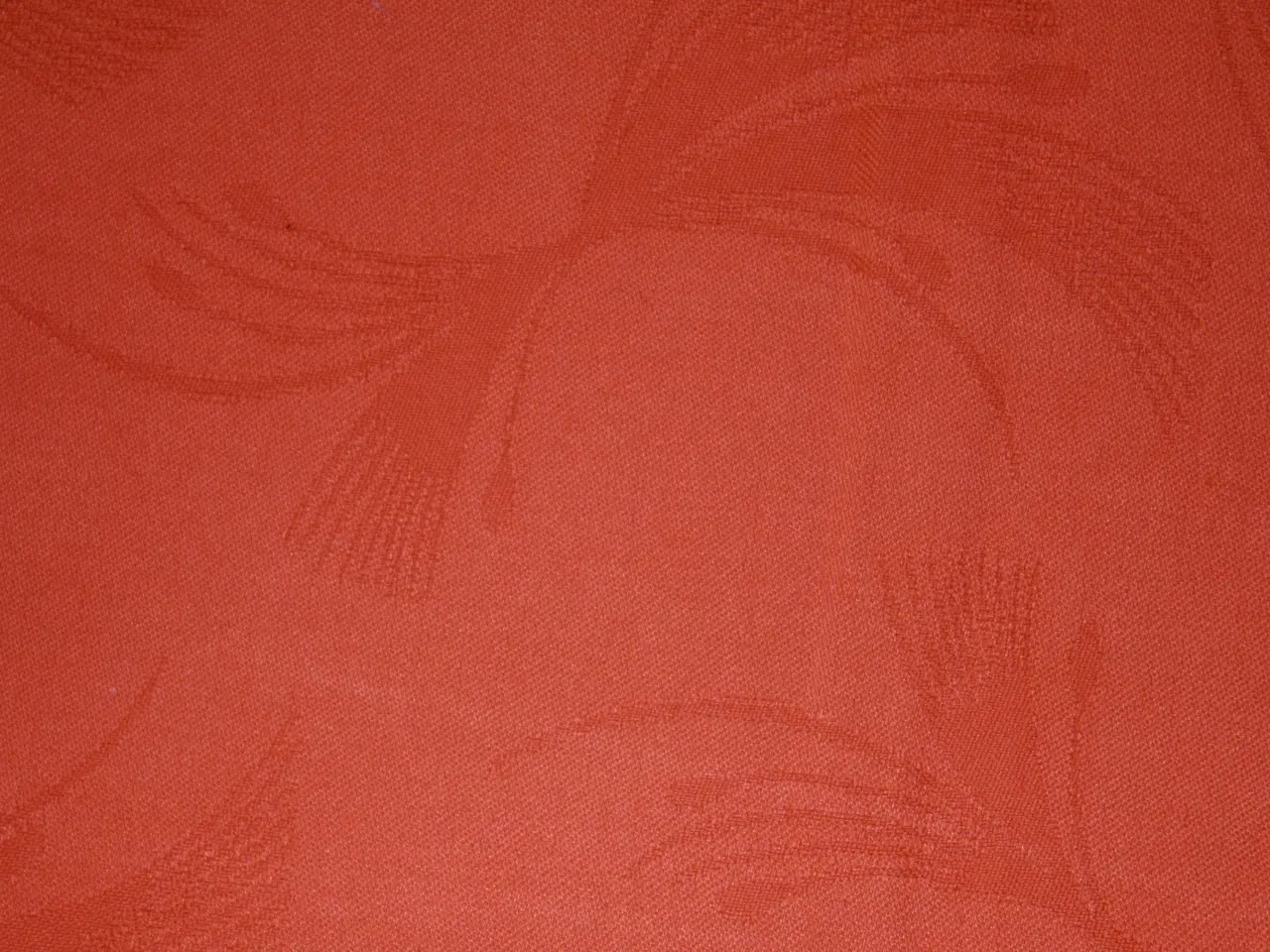 Billede 5 - Rustrød dug fra Juna, 132 x 300 cm