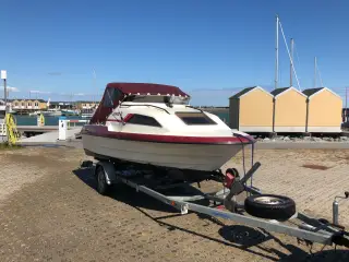 Skibsplast 460TS med 50hk 4takt Mecury