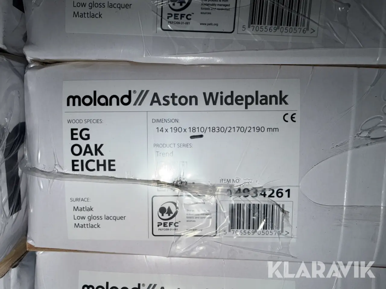 Billede 7 - Gulv MOLAND Aston Wideplank Trend Eg UV-matlak - 113,5m2