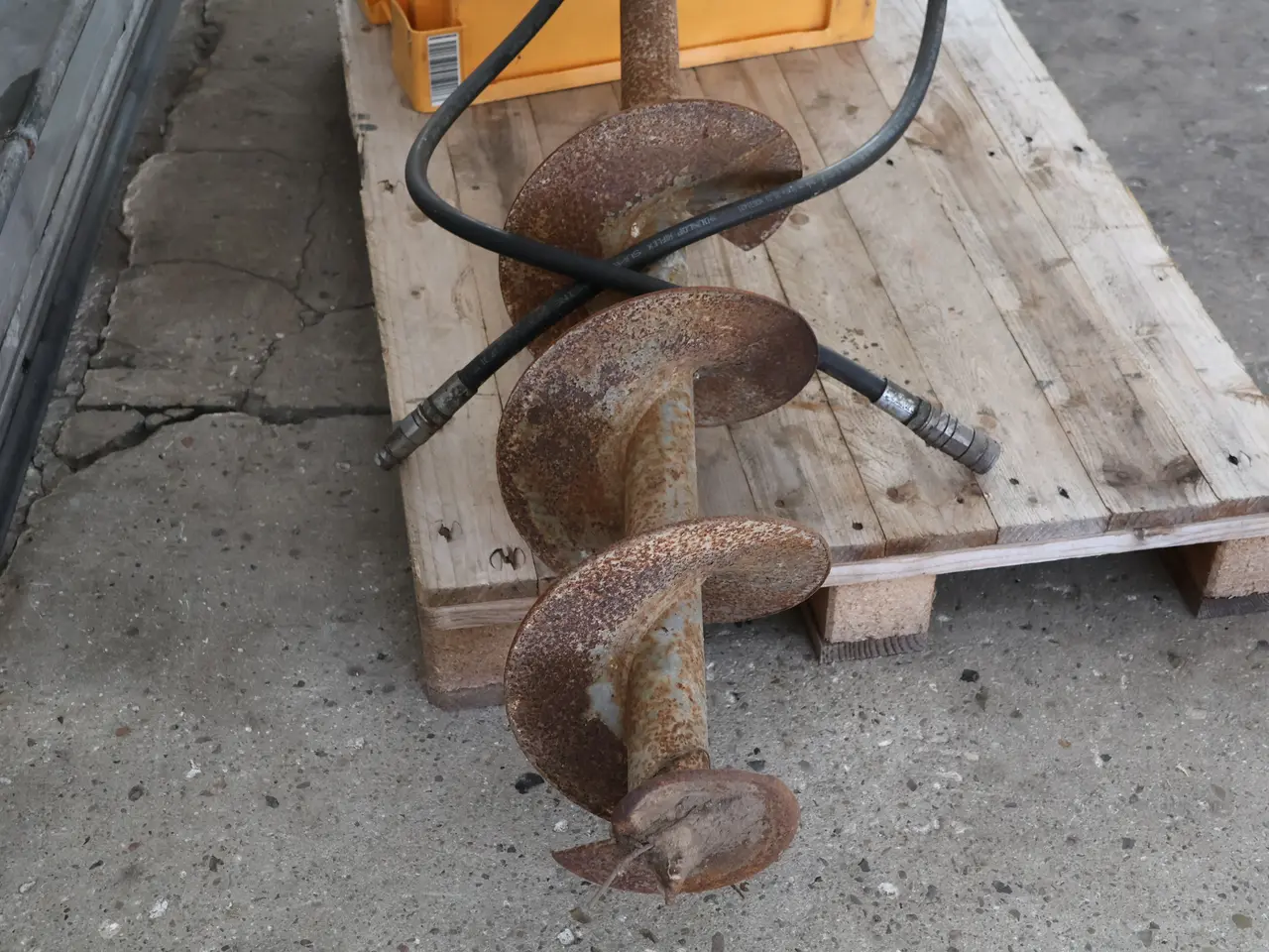Billede 5 - Hydraulisk pælebor til minigraver, ø ca 250mm