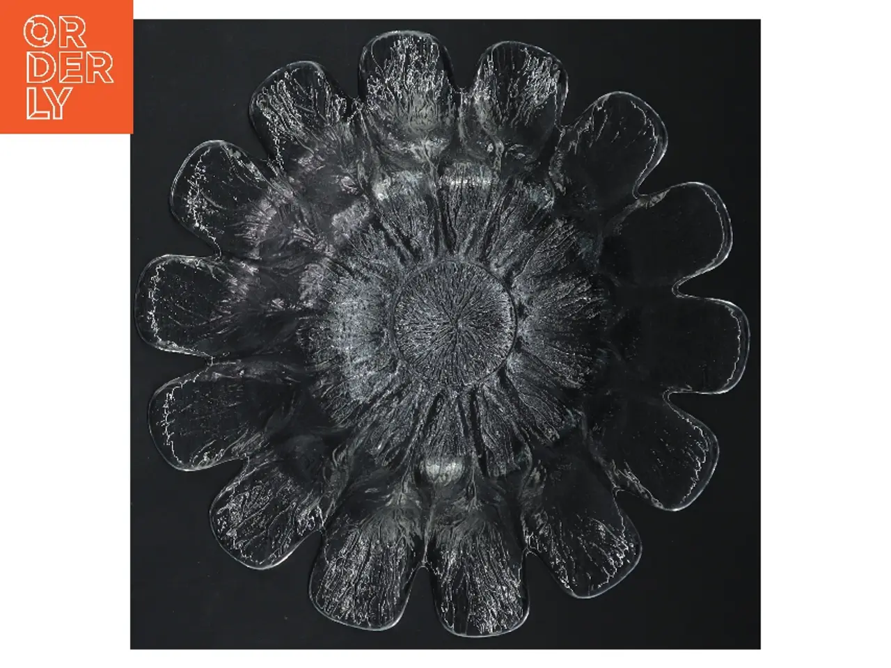 Billede 2 - Holmegaard Glasskål (str. Ø 23 cm)