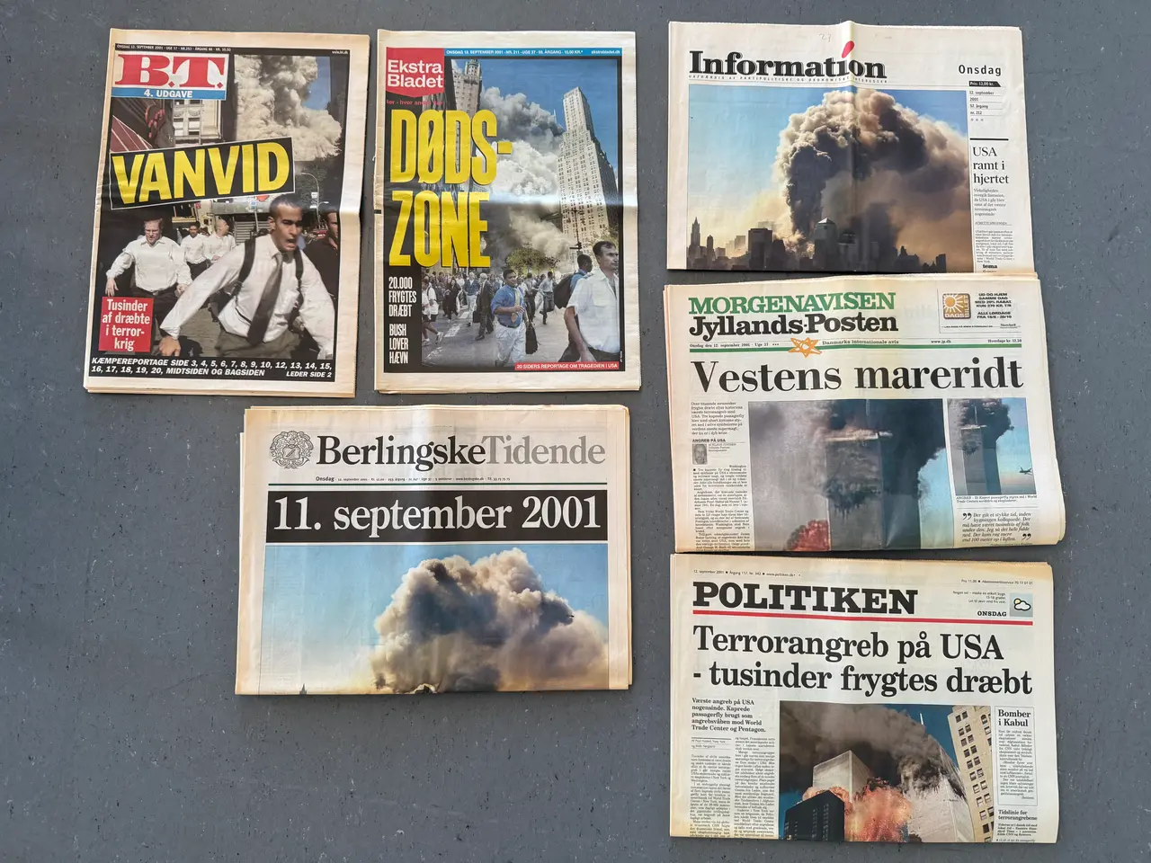 Billede 1 - Vor tids krigsaviser: 25 år efter 9/11