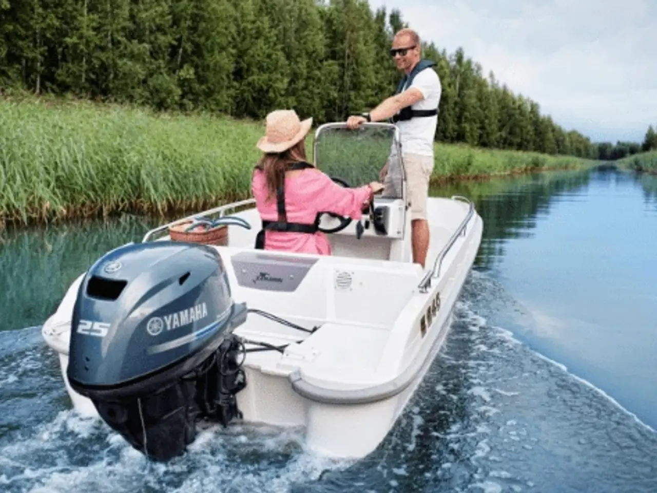 Billede 2 - Yamaha 25 HK - Fjernbetjening, Elektrisk, Powertrim