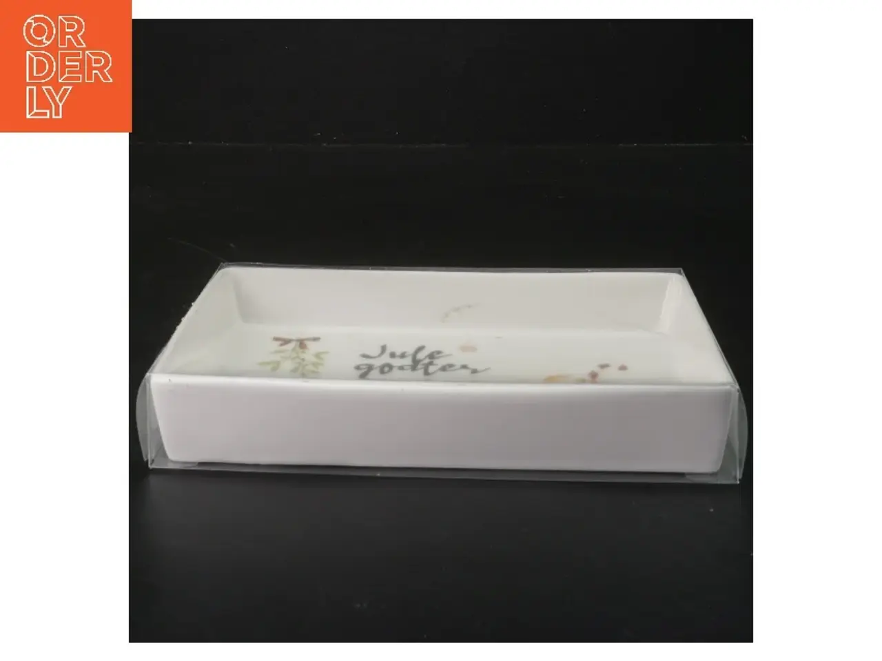 Billede 2 - Fad til julegodter (str. 18,5x12,5 cm)
