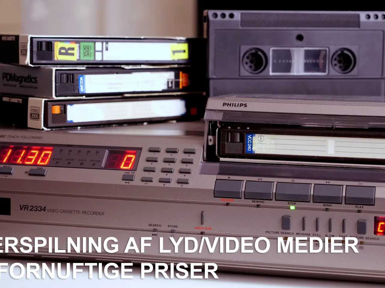 Billede 1 - Professionel overspilning af lyd/video medier
