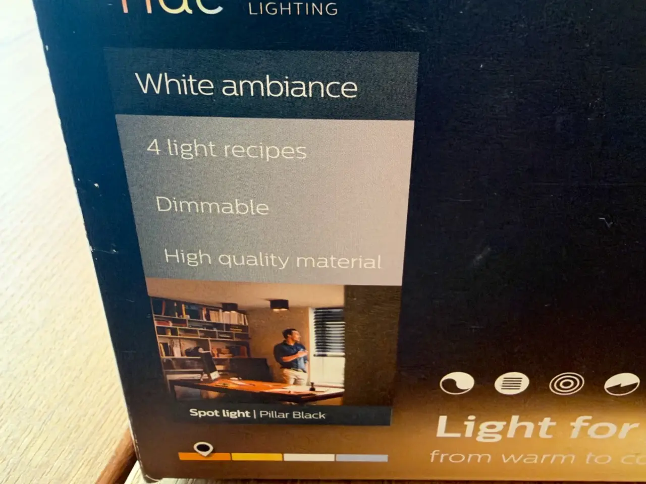 Billede 7 - Philips Hue pillar dobbeltspot I sort