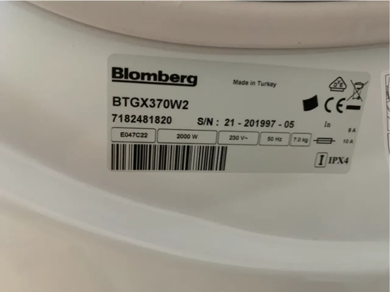 Billede 6 - Blomberg kondensTørretumbler