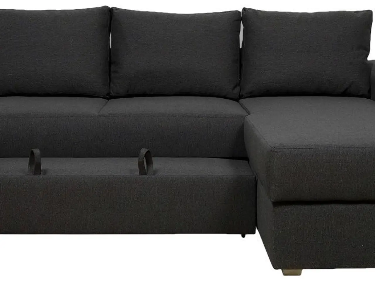 Billede 6 - Studio sovesofa med vendbar chaiselong - koksgrå Inari 95