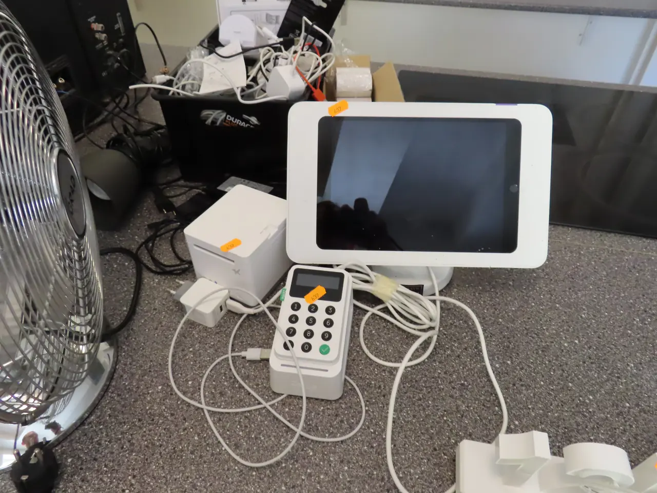 Billede 1 - Betalingsterminal IZETTLE, bonprinter, ipad samt div. tilbehør