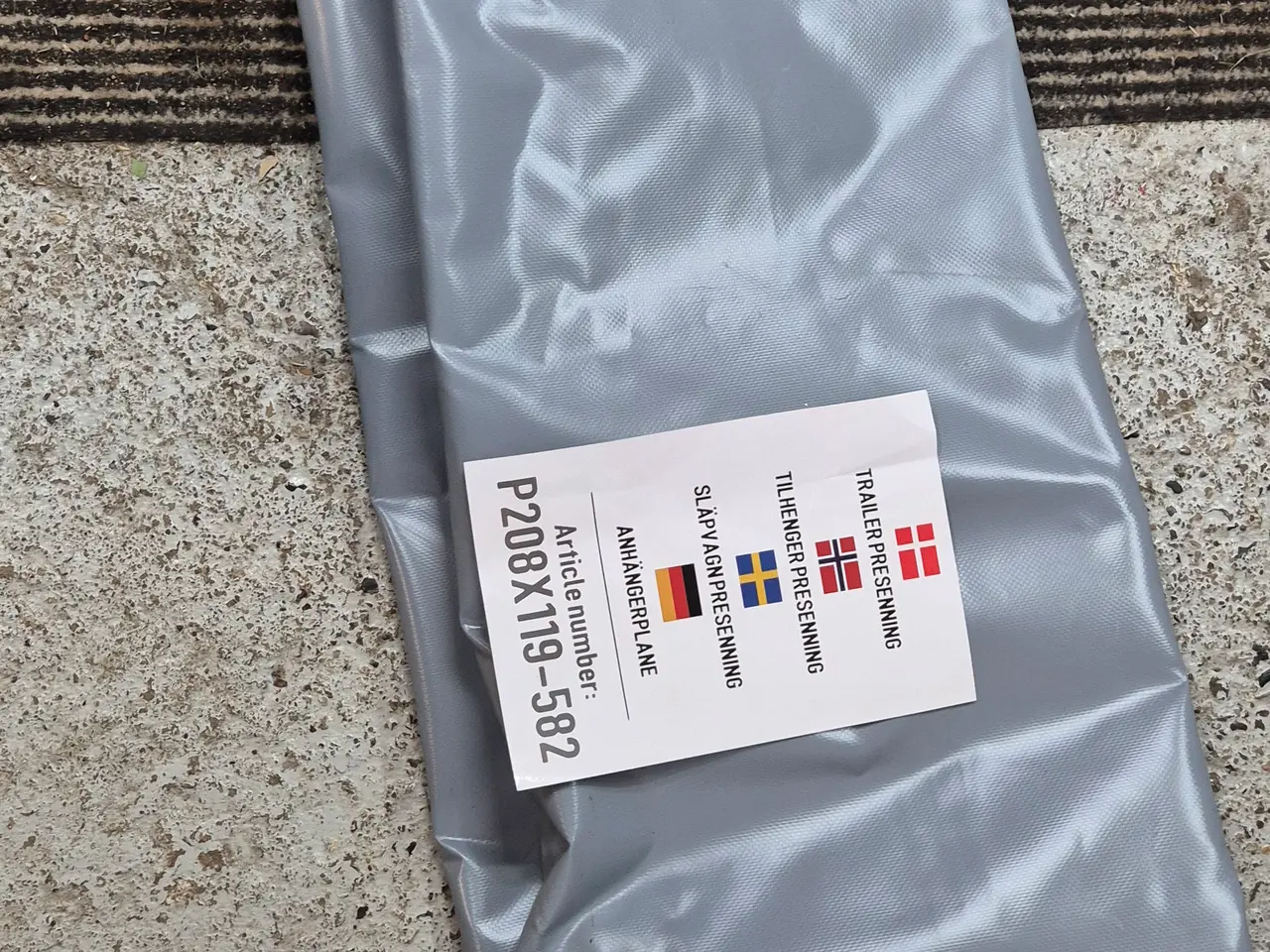 Billede 1 - Presenning Brenderup 1205