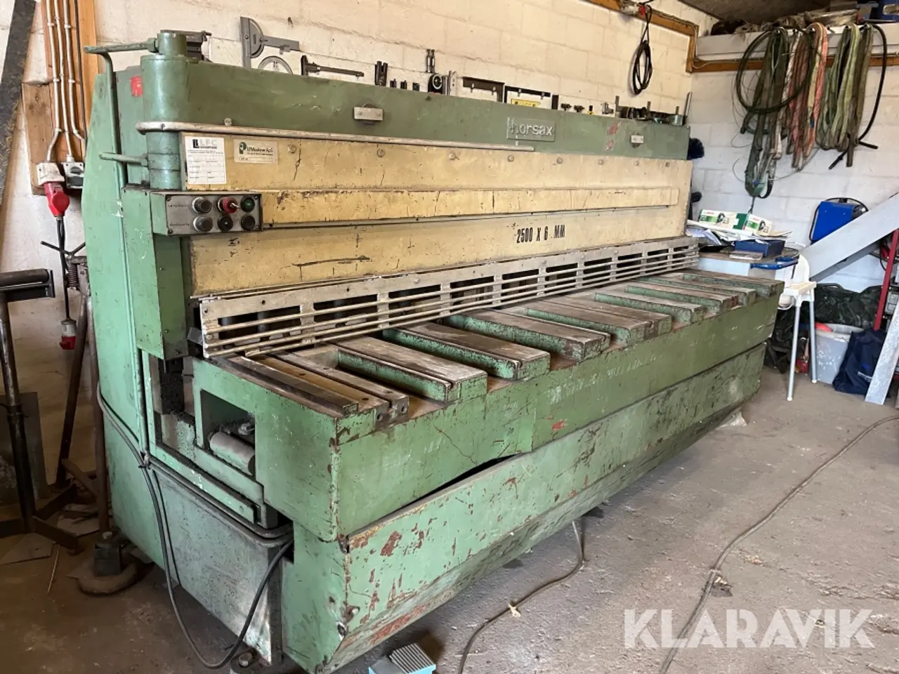 Billede 3 - Hydraulisk pladesaks Norsax 625