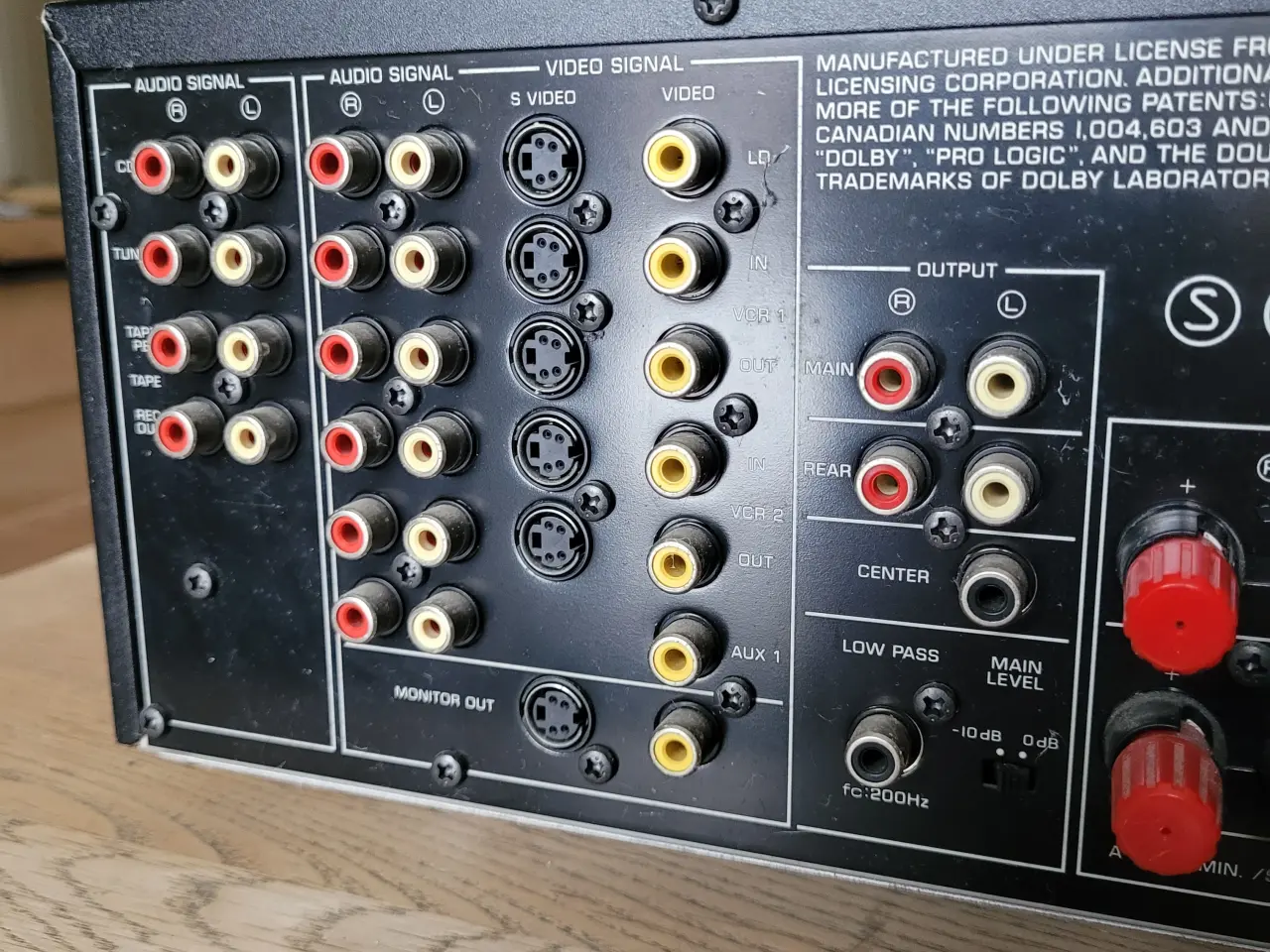 Billede 4 - Yamaha DSP-A780 Dolby Digital forstærker. 
