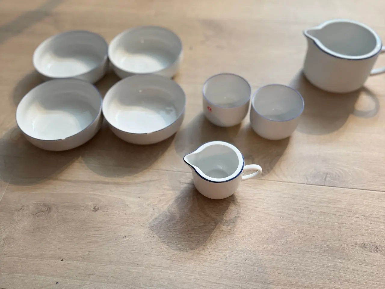Billede 3 - Kaffekopper - blå atelier