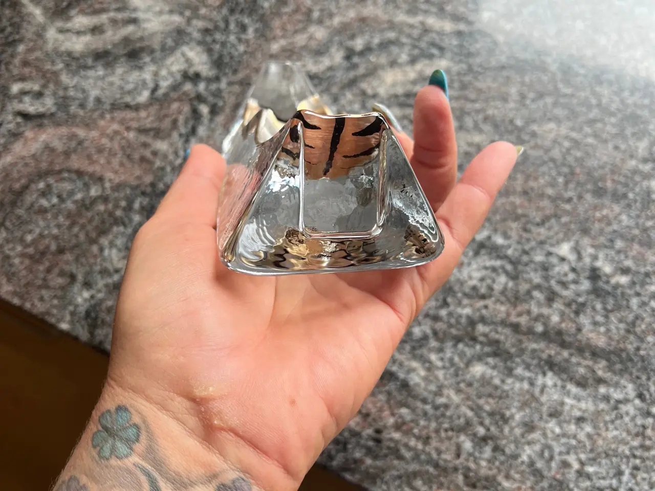 Billede 7 - Smuk glas figur