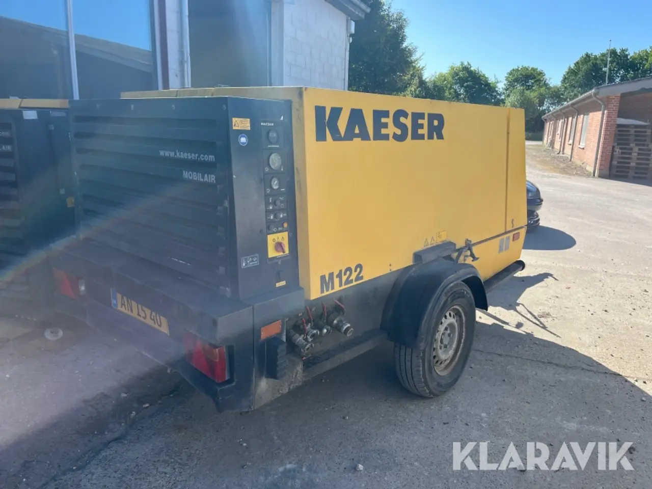Billede 3 - Mobil kompressor Kaeser M122