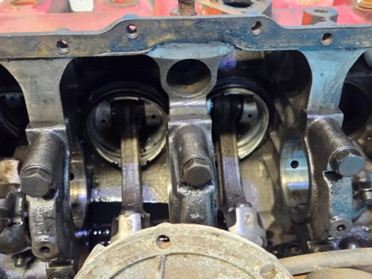 Billede 5 - Perkins 4.154 Motor til Dele