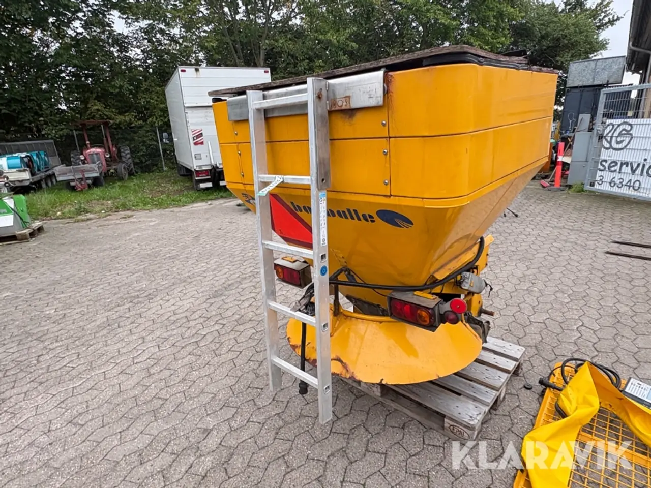 Billede 1 - Saltspreder Bogballe S3 hydraulisk drevet