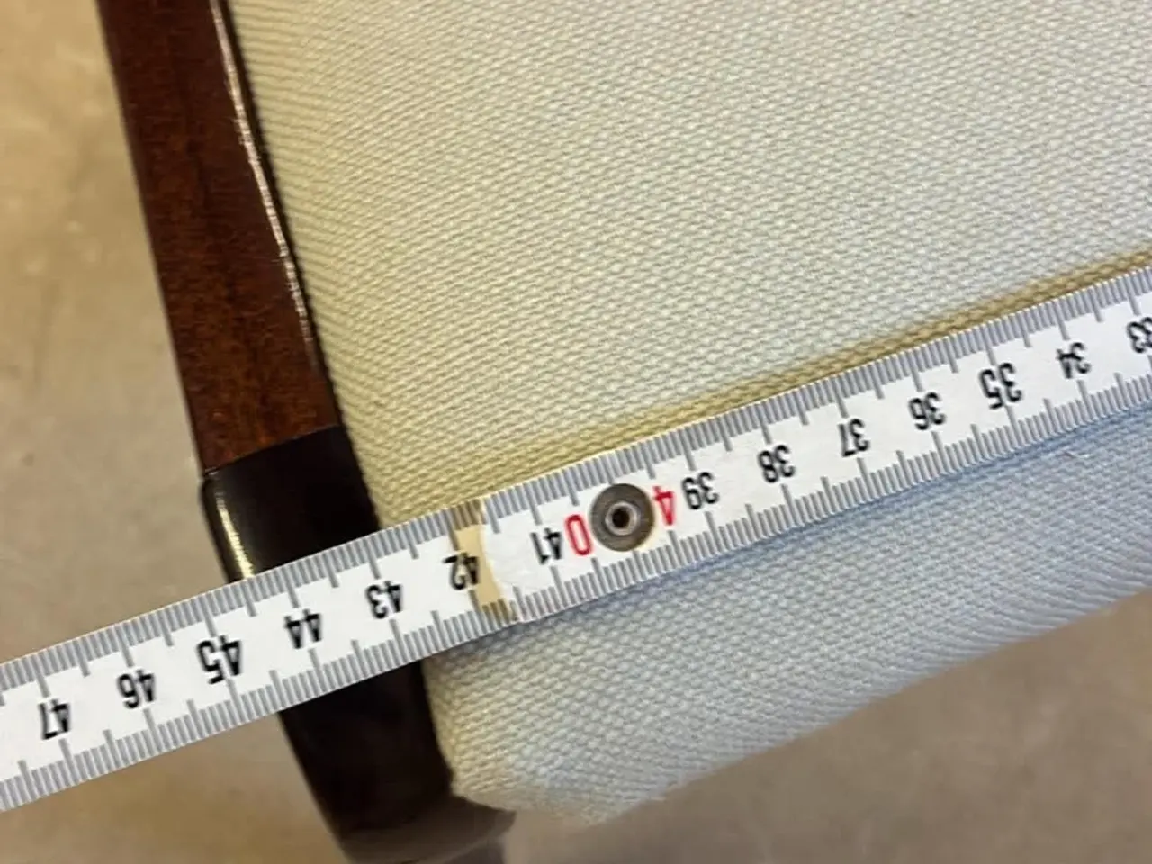 Billede 7 - 7 Mahogni spisebord stole - ny polstret