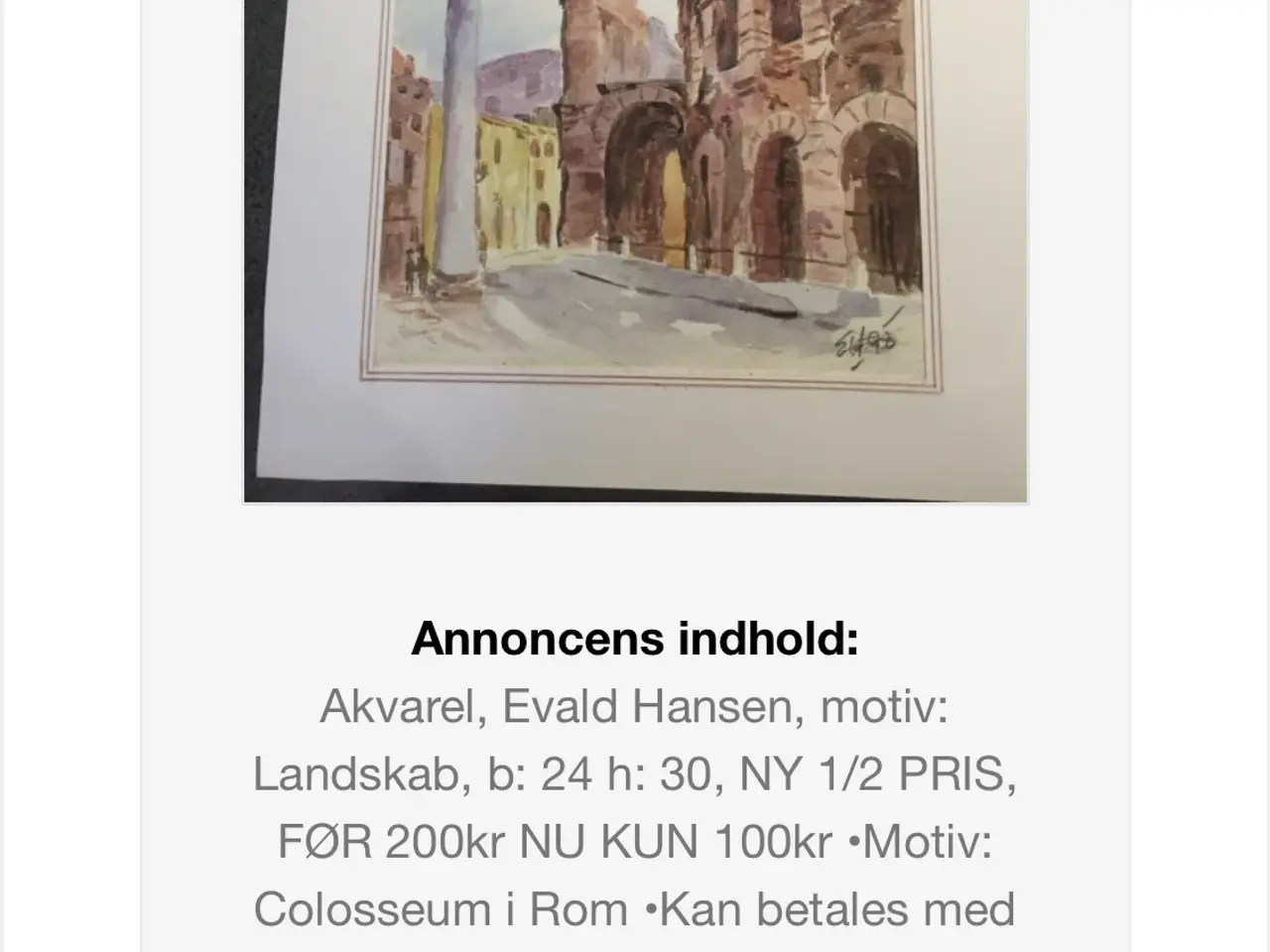Billede 9 - Akvarel