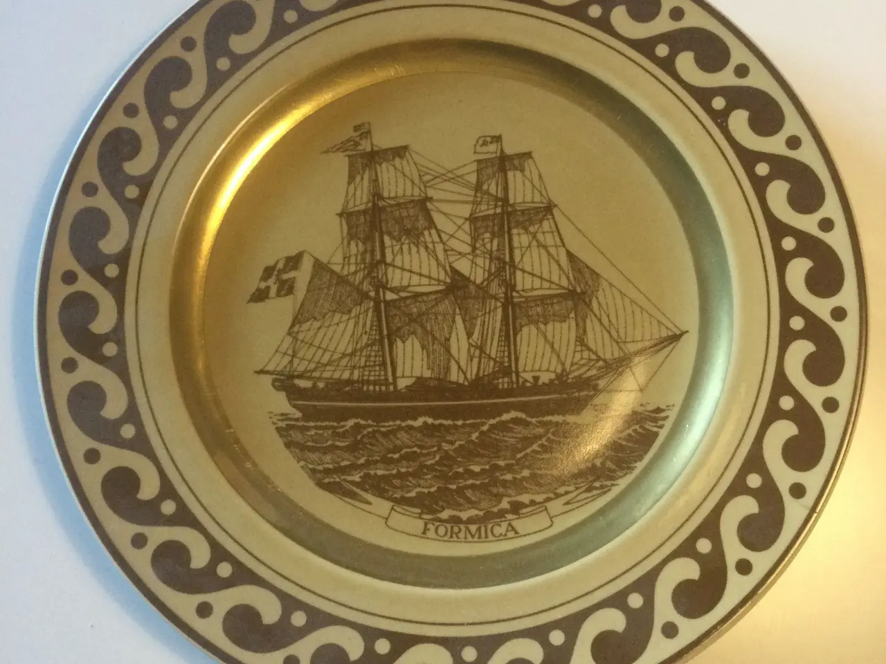 Billede 3 - Gamle danske skibs platter