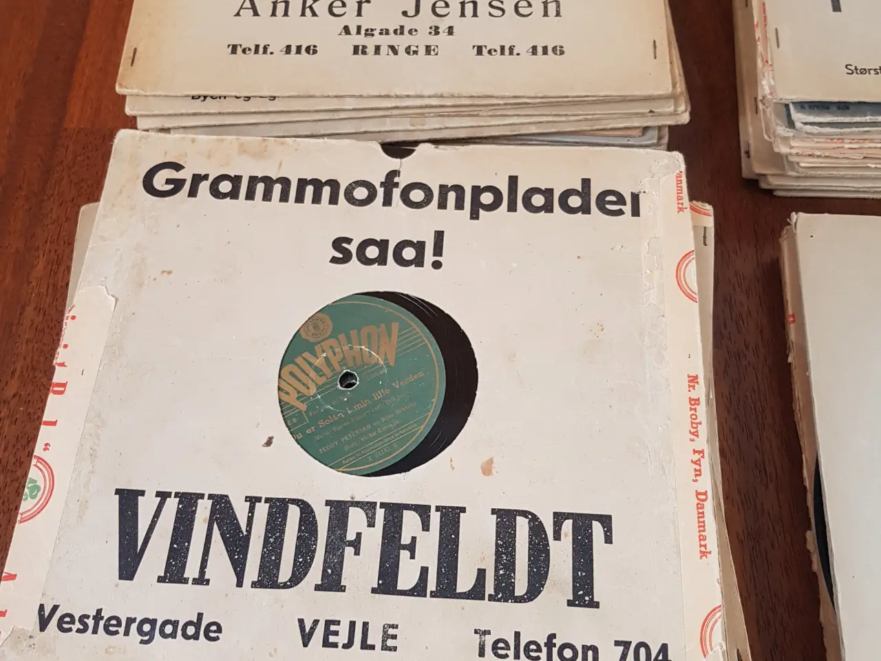 Billede 2 - Gamle lakplader , 78’er 70 stk, mest dansk.