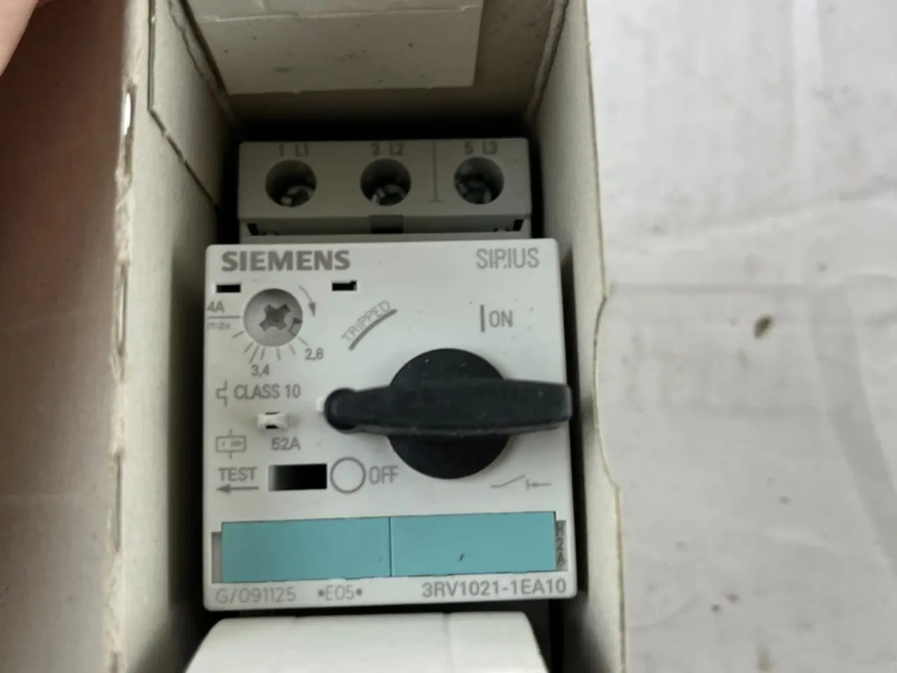 Billede 4 - Siemens 3RV1021‑1EA10 SIRIUS Motor Protection 10