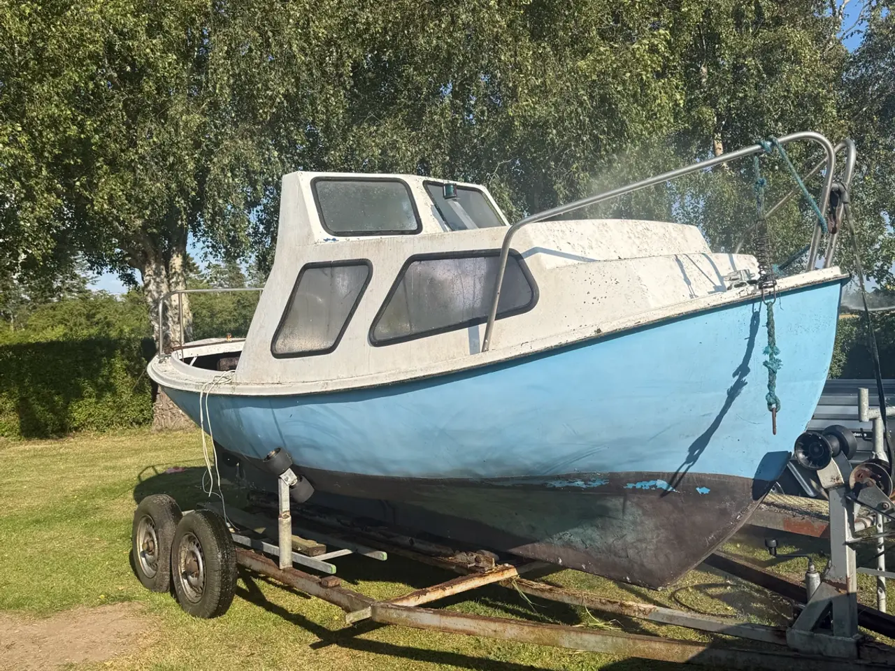 Billede 1 - Båd med motor projekt