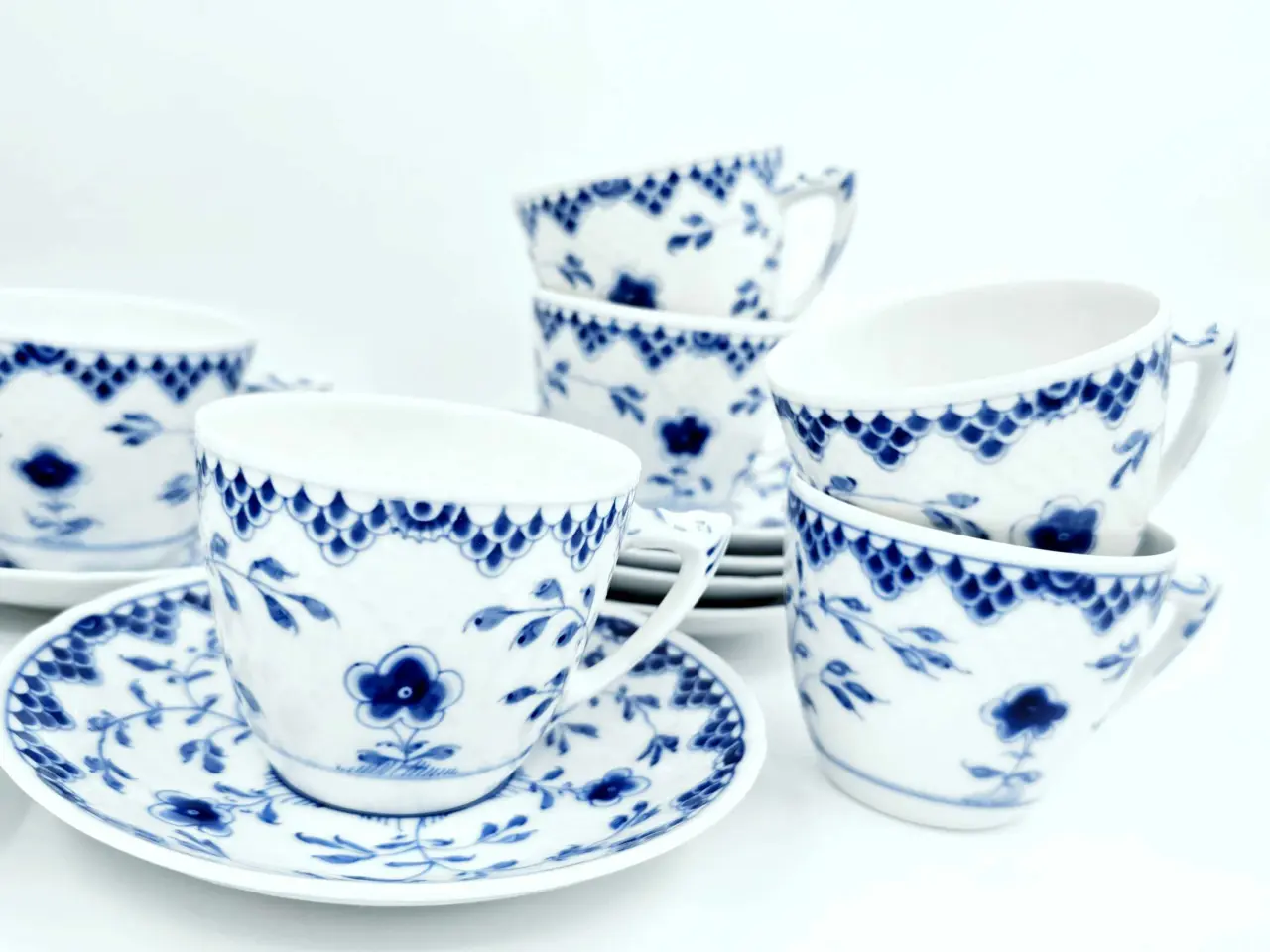 Billede 5 - Dickens Sommerfugl kaffekopper Porcelæn