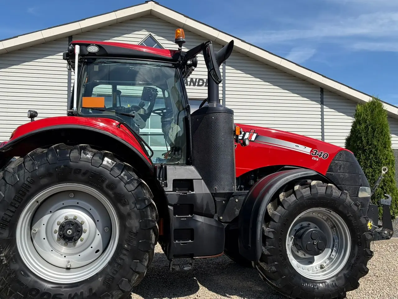Billede 20 - Case IH MAGNUM 340 CVX med frontlift. Gård traktor