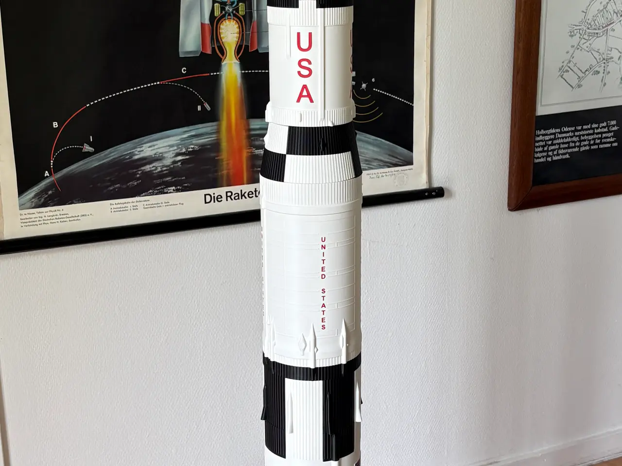 Billede 2 - Saturn-V samlesæt til 1,48 meter raket