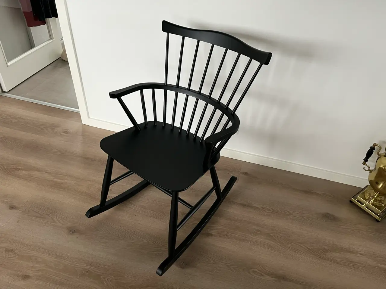 Billede 5 - FDB Børge Mogensen J52G Gyngestol sort.