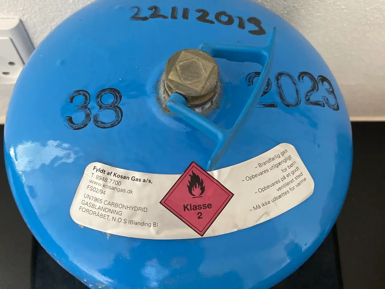 Billede 2 - Campinggasflaske 3 kg