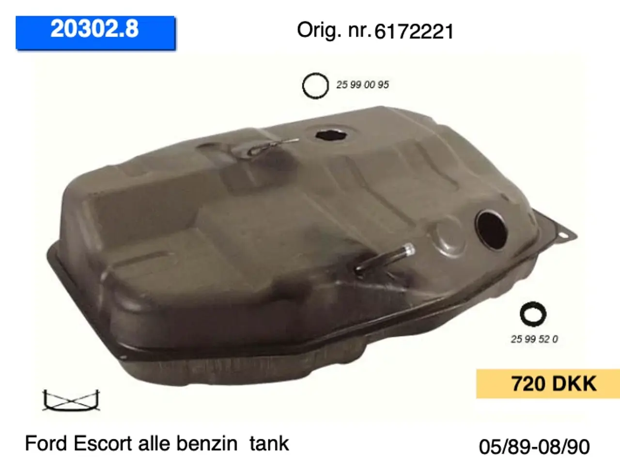 Billede 6 - Ford Escort (85-00) tanke