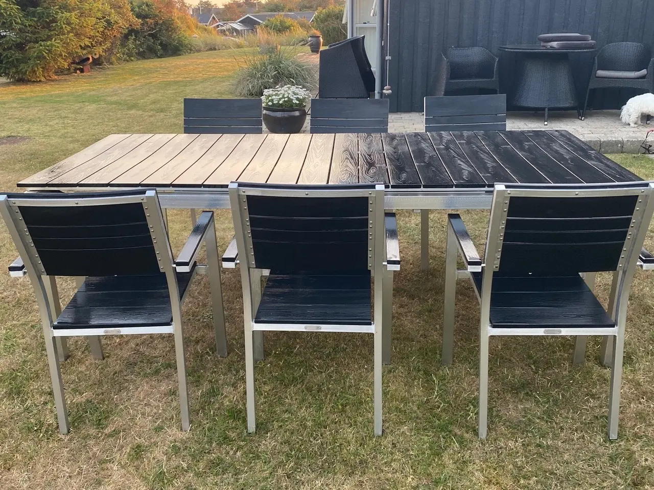 Billede 2 - Havemøbler med 6 stole