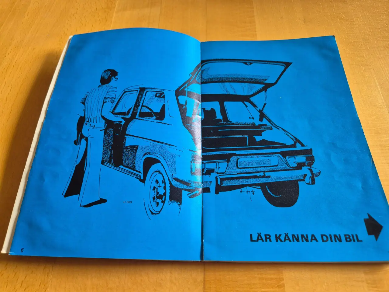 Billede 2 - Instruktionsbog SIMCA 1100.
