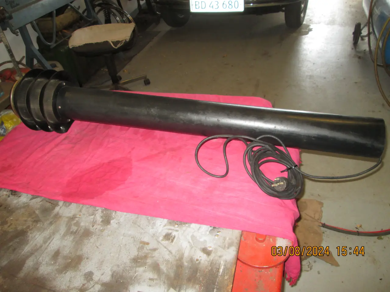Billede 2 - HAVE/BEDLAMPE I PLAST.
