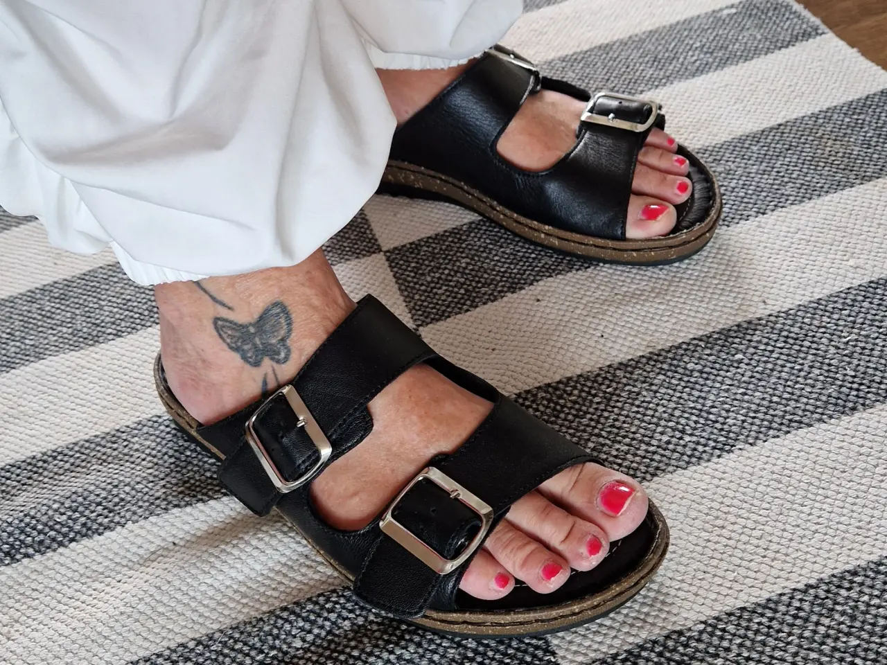 Billede 1 - Relax skind sandaler