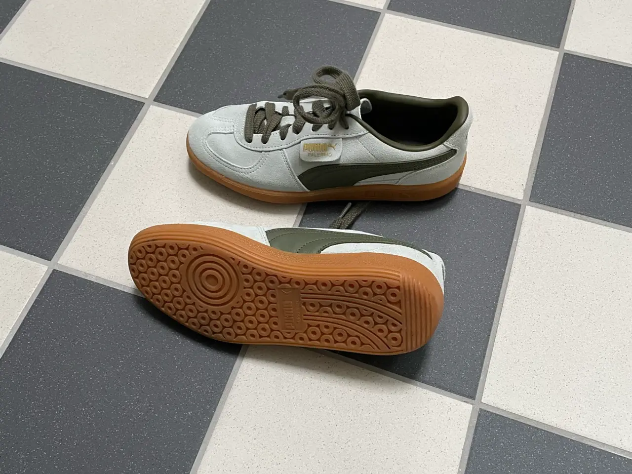 Billede 4 - Puma sneakers Palermo grønne tonet