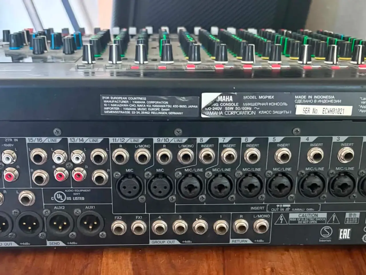 Billede 2 - Yamaha mgp16x med fantompower.
