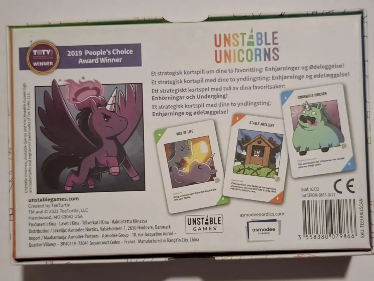 Billede 3 - Unstable Unicorns eng