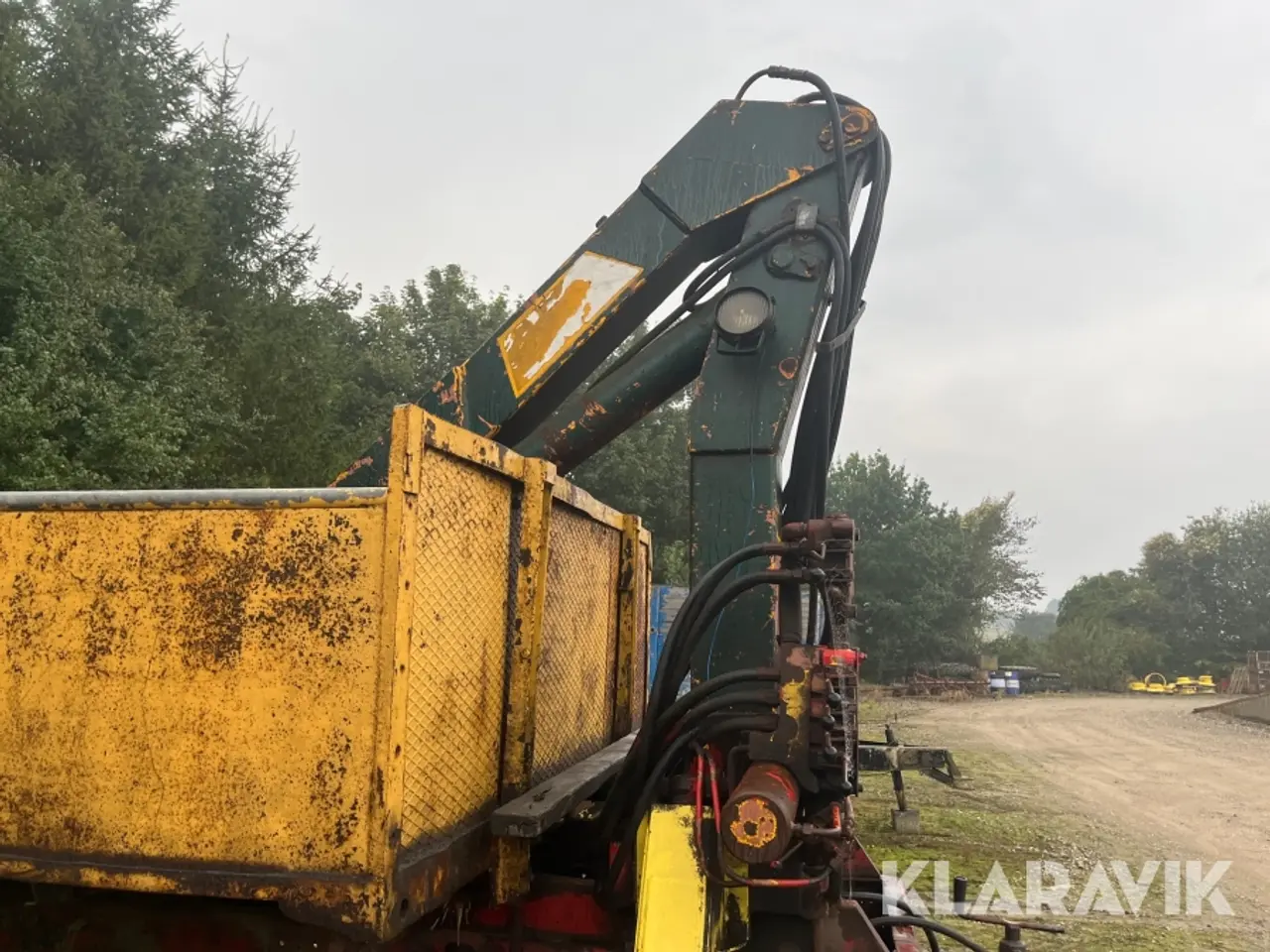 Billede 9 - Tipvogn med Kevlar kran og tang