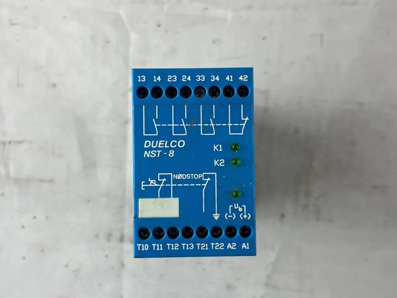 Billede 3 - Duelco NST-8 Emergency Stop sikkerhedsrelæ 230VAC