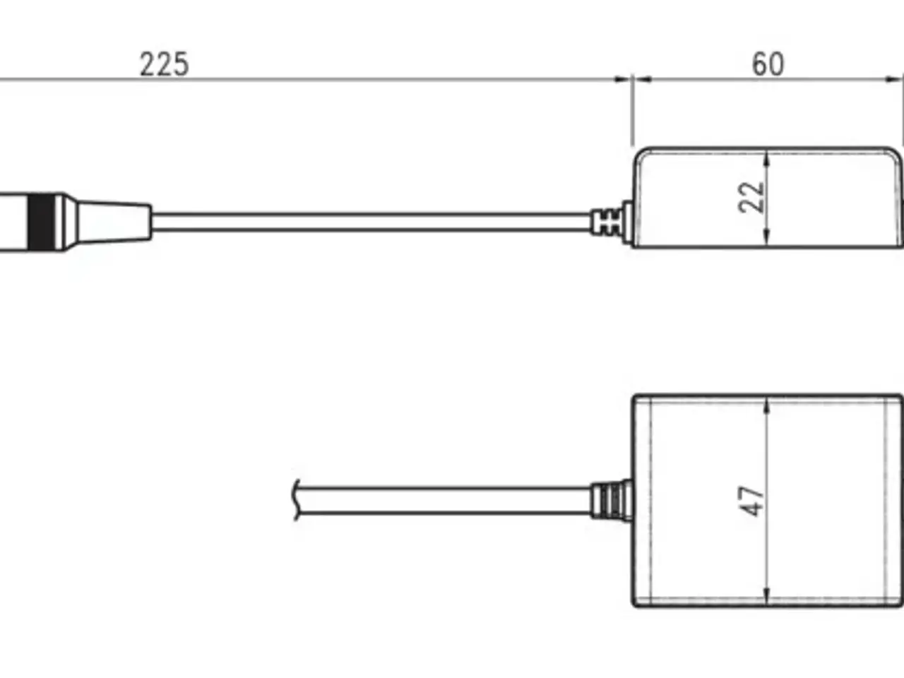 Billede 1 - EVO S HVID 3000K Indendørs/Udendørs 6W 3000K 540lm