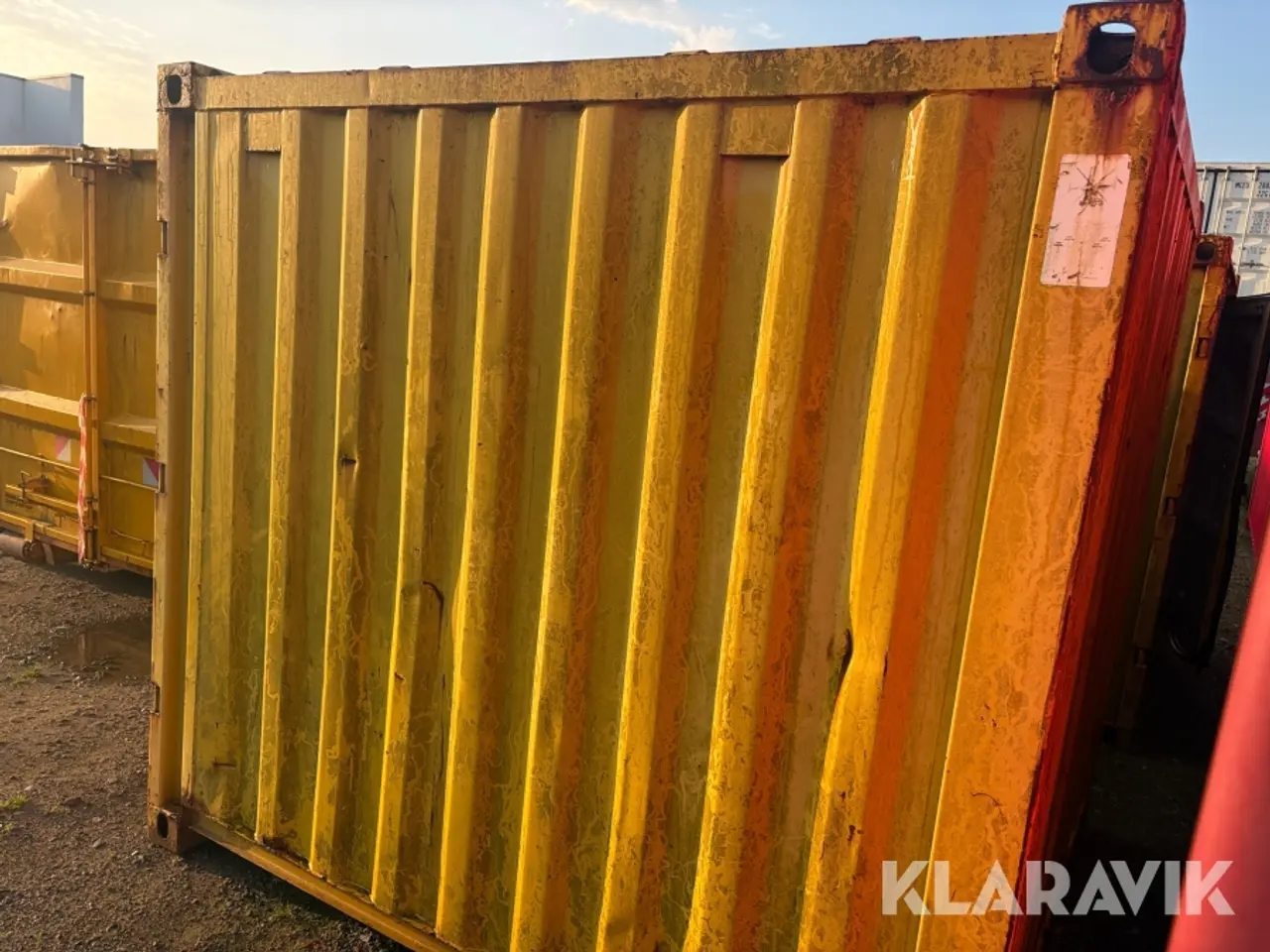 Billede 3 - Skibscontainer CTX container - 8 fods