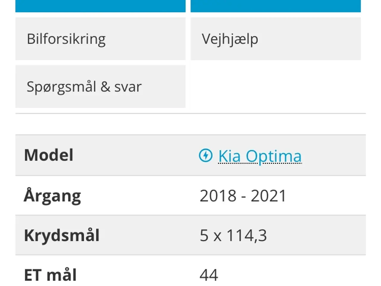 Billede 7 - Kia Optima alufælge sælges