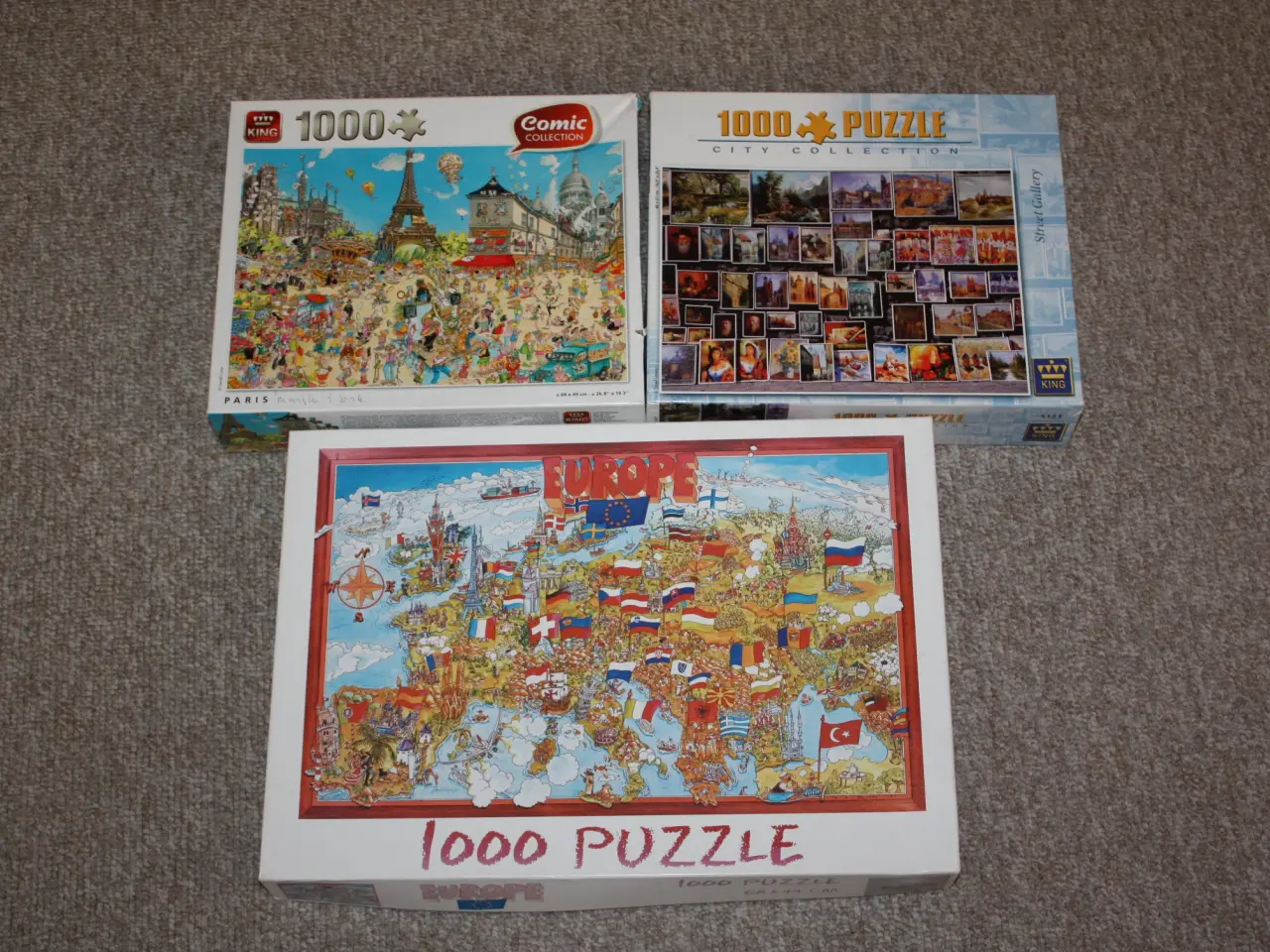 Billede 1 - City collection puslespil 1000 stk. 