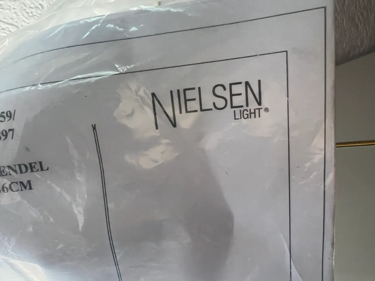 Billede 5 - Ny Messingfarvet Lampe fra Nielsen Light. 